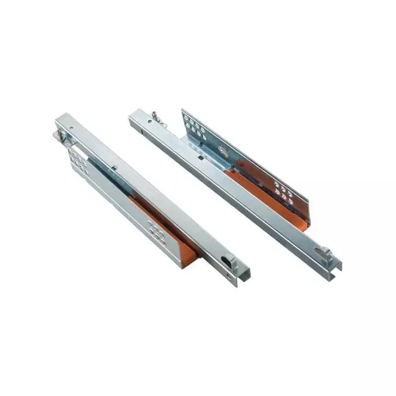 OZONE Undermount Partial Extension Slides Partial Extension 400 mm Zinc Finish, OZ-CR-SE-PO 400MM-16" ZINC