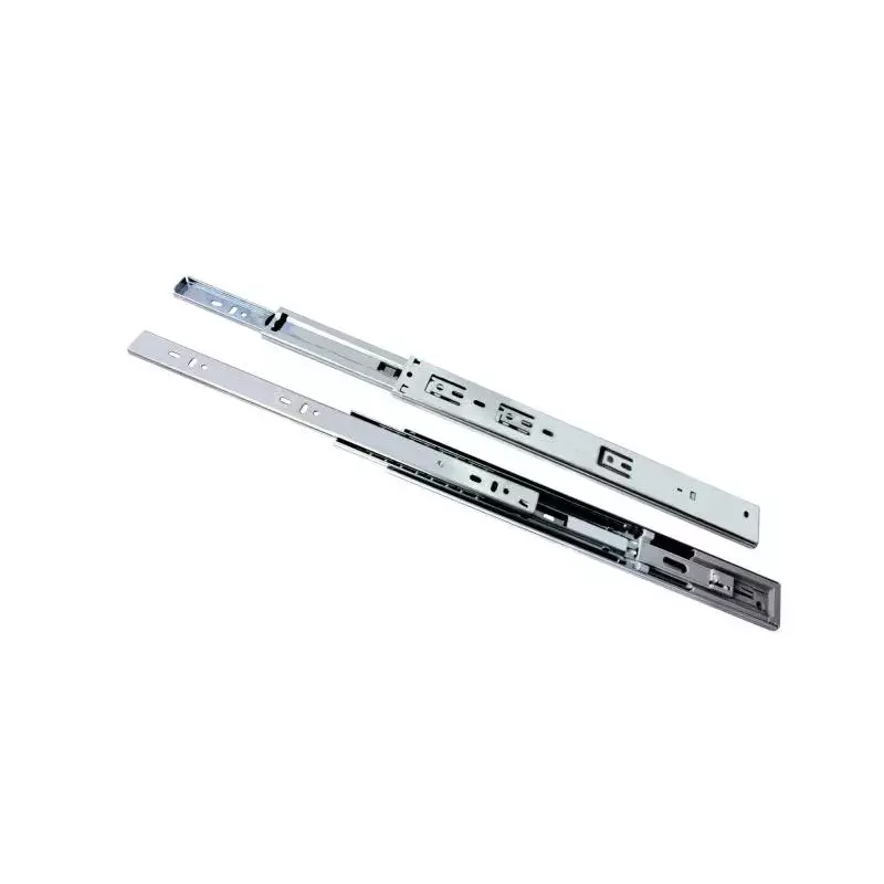 OZONE Soft Close Drawer Slides Full Extension 300 mm Zinc Finish, OBBS-4522-SC 300MM ZINC