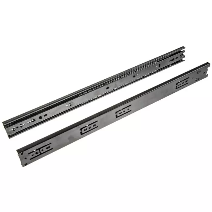 Accuride Self Closing Steel Drawer Slide, 550 mm Closed Length, 50 Kg Load, DB 3832-0055SC