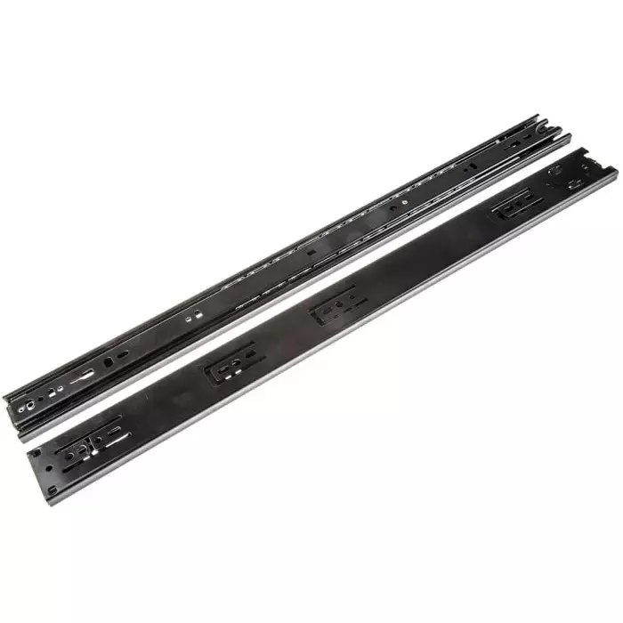 Accuride Self Closing Steel Drawer Slide, 550 mm Closed Length, 50 Kg Load, DB 3832-0055SC