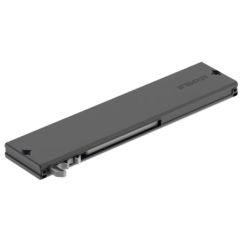 Hafele End Position Cushioning 266 mm Plastic for Sliding Door Weights Up To 50 Kg, 402.11.003