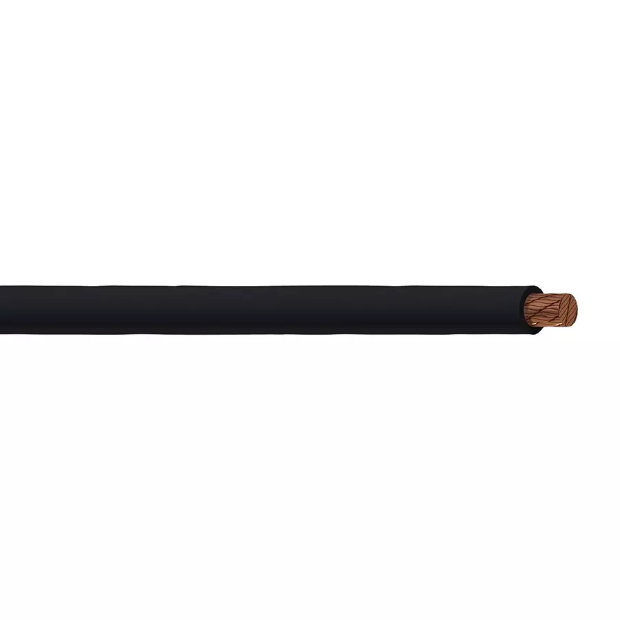 Staubli HOOK-UP WIRE, 7AWG, BLACK, 10M, 60.7017-100-21