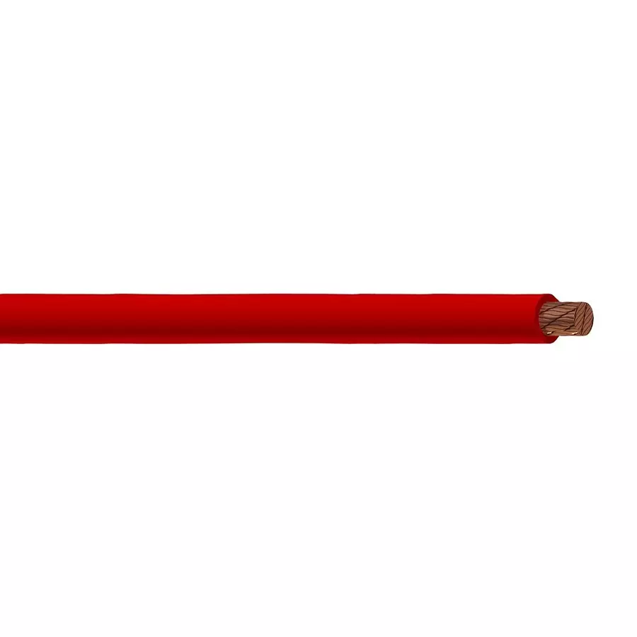 Staubli HOOK-UP WIRE, 7AWG, RED, 10M, 60.7017-100-22