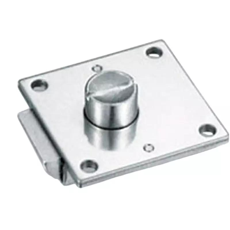 TAKIGEN Square Pushbutton Lock Stainless Steel Barrel Polishing, C-1079-1