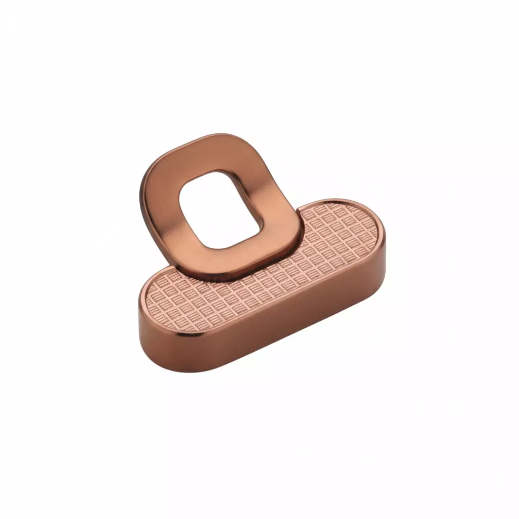 Altitude Drawer Knob H.P. Series Small Size Metal Body Glossy RG/M.RG Finish for Home & Office Furniture