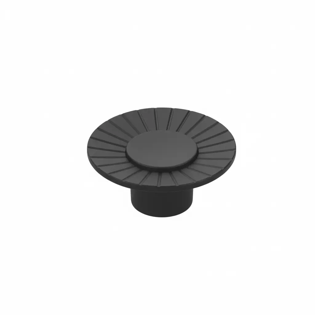 Altitude Drawer Knob Standard Size Metal Body Z.Black Finish for Home & Office Furniture, 1368