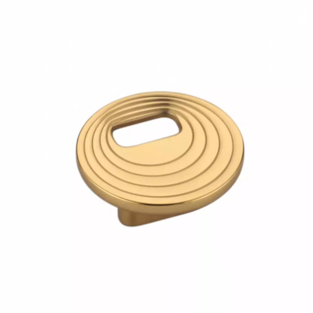 Altitude Drawer Knob Standard Size Metal Body PVD Gold Matt Finish for Home & Office Furniture, 1408