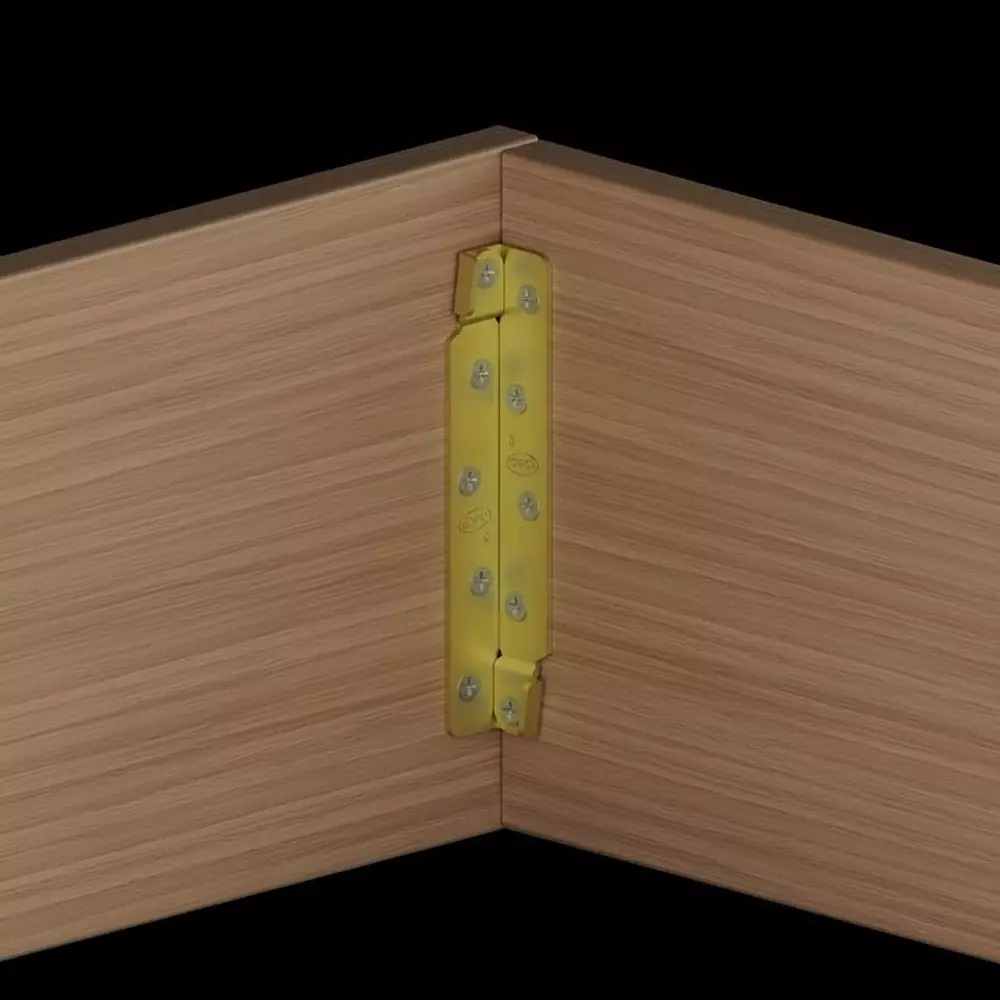 ebco-bed-clamp-zinc-yellow-finish-size-150-mm-load-capacity-1200-kg-per-set-bc6-set-of-8