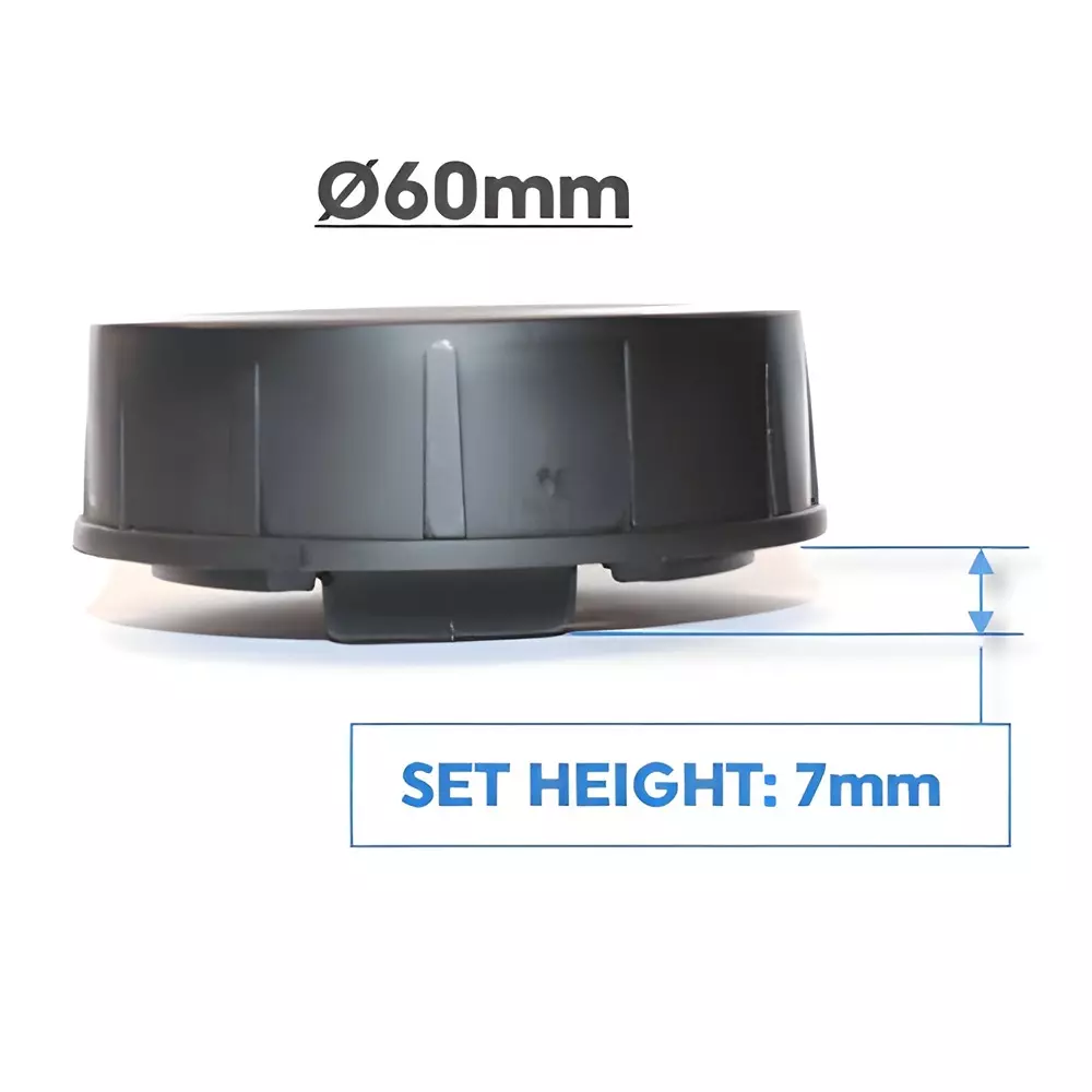 ebco-pedestal-castor-recessed-black-finish-size-60-mm-for-furniture-pcr60-set-of-4