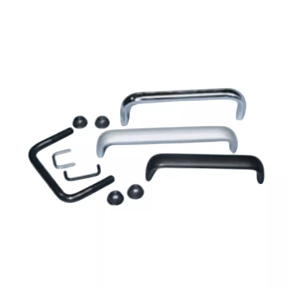 RAF ELECTRONIC HARDWARE Round Internal Thread Handle Aluminum 50.8 mm Length, 8106-632-A-24