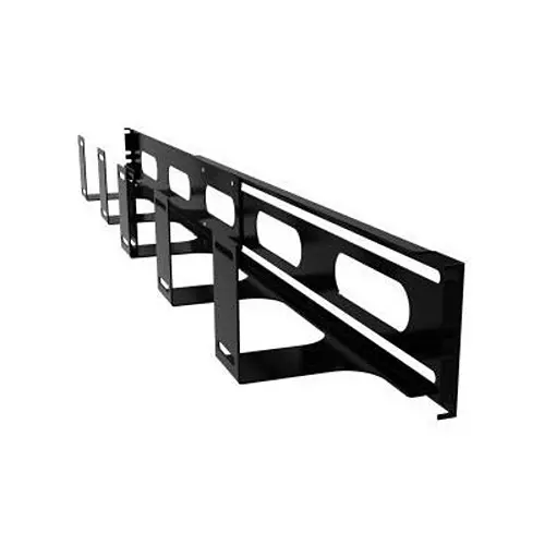Hammond Cable Managers Adjustable Depth Steel Black 1.23 m Length, RDCM3348BK