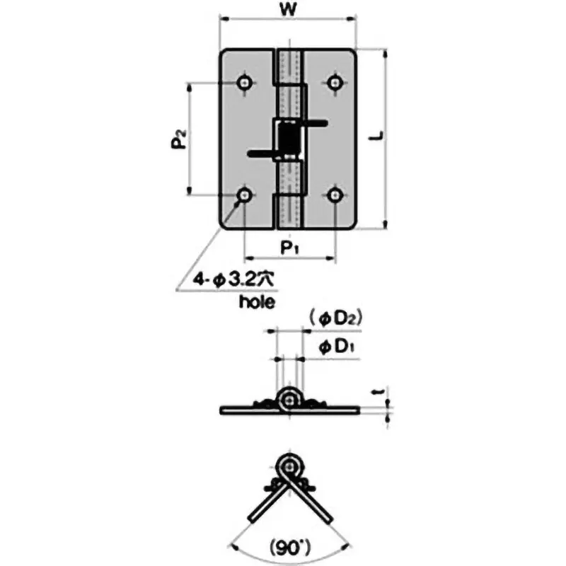 takigen-hinge-with-spring-l-25-steel-plate-cold-commercial-spcc-b-46-3
