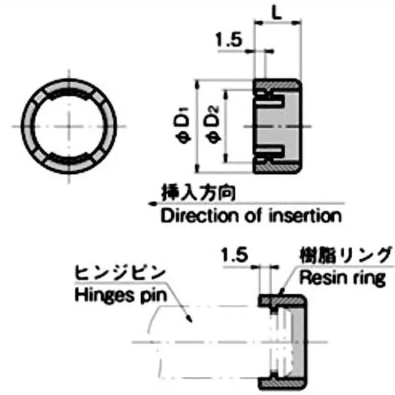 takigen-retaining-resin-cap-polyacetal-81-mm-inner-diameter-bp-99-c-8