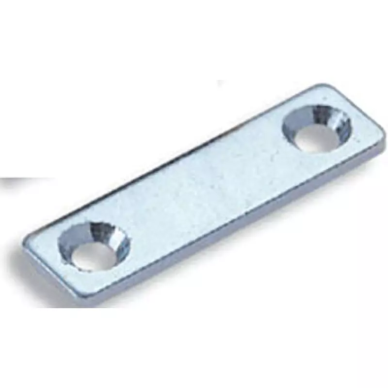 TAKIGEN Push-in Catch Plate Cold Rolled Steel Plate (SPCC) 0.8 to 1 mm Suitable Thickness, C-94-B Receiving Plate