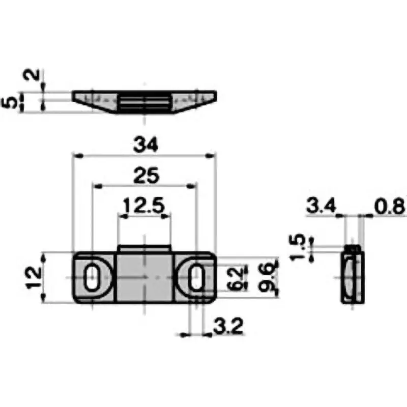 takigen-thin-magnet-catch-horizontal-type-61123983
