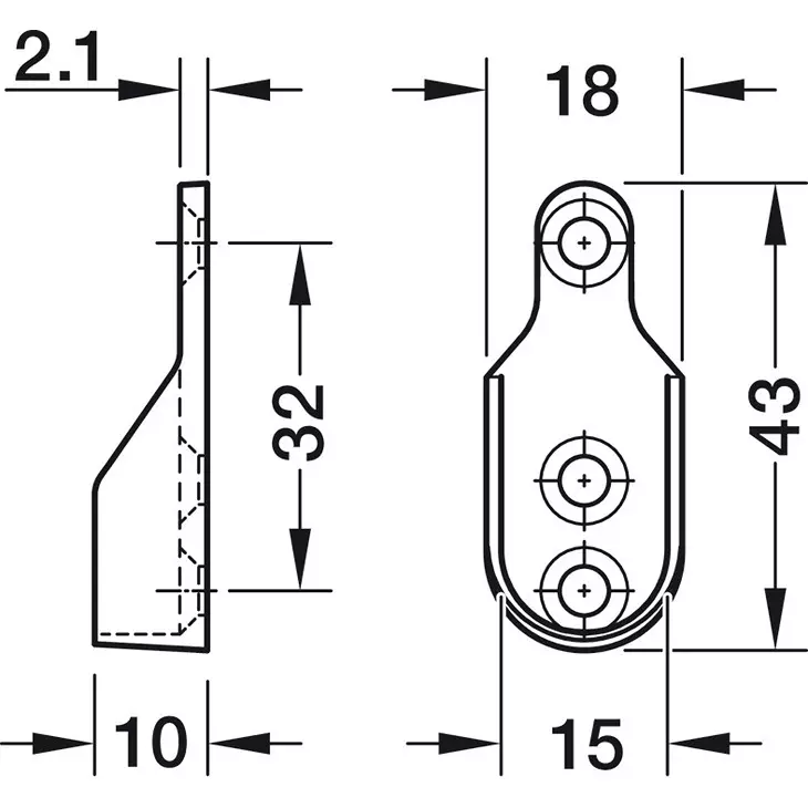 hafele-rail-end-support-80333756
