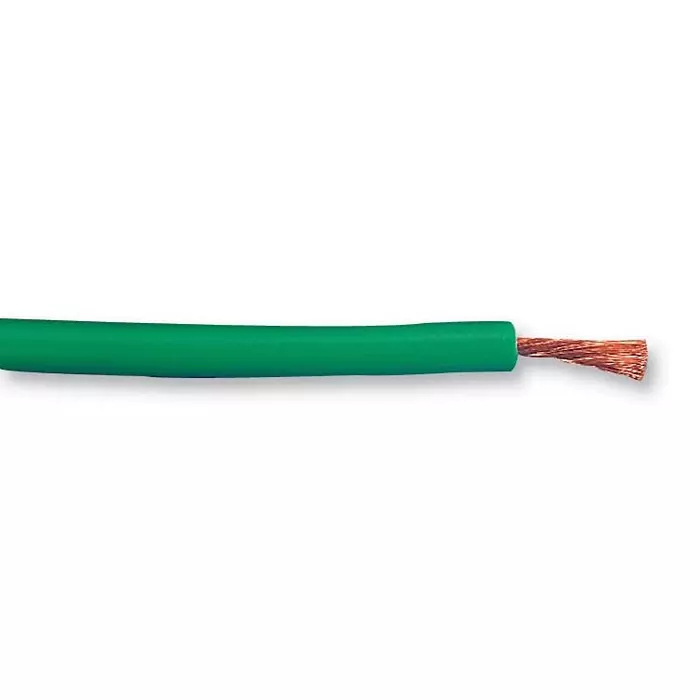 Staubli WIRE, SILIVOLT-1V, GREEN, 25M, 61.7607-25 25M