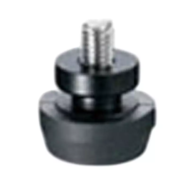 TAKIGEN Stainless Steel PC Lock (Lock Leg) Black Chrome Plating, C-1544-F