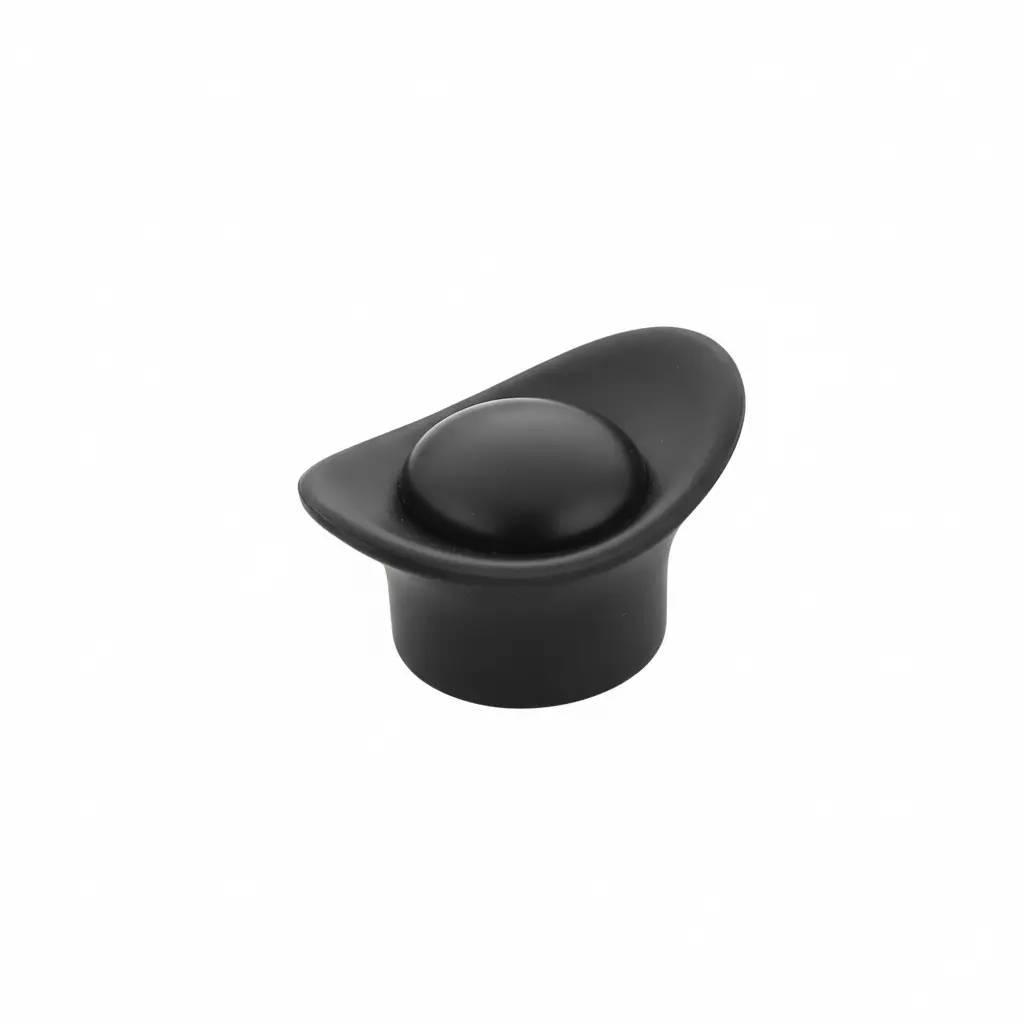 Altitude Drawer Knob Standard Size Metal Body PVD Black Finish for Home & Office Furniture, 125