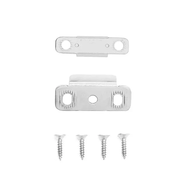 ebco-magnetic-catch-ultra-slim-with-screws-nickel-plated-finish-325-kg-load-capacity-and-size-11-x-35-x-4-mm-mc-us1l-set-of-2