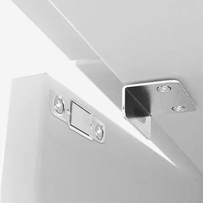 ebco-magnetic-catch-ultra-slim-with-screws-nickel-plated-finish-325-kg-load-capacity-and-size-11-x-35-x-4-mm-mc-us1l-set-of-2