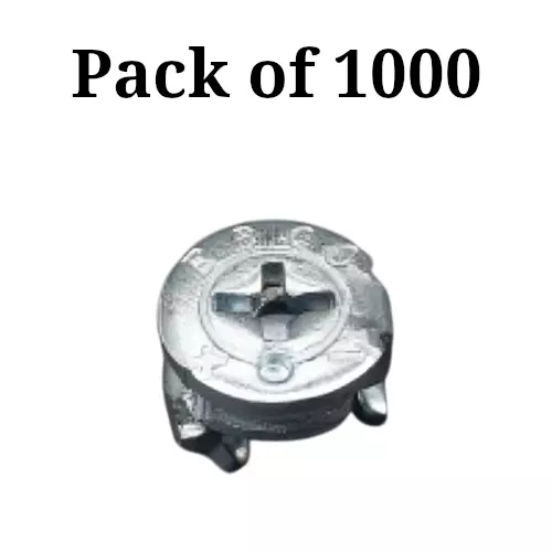 ebco-steelfix-housing-zinc-white-finish-diameter-15-mm-and-height-135-mm-sf18-zw-pack-of-1000