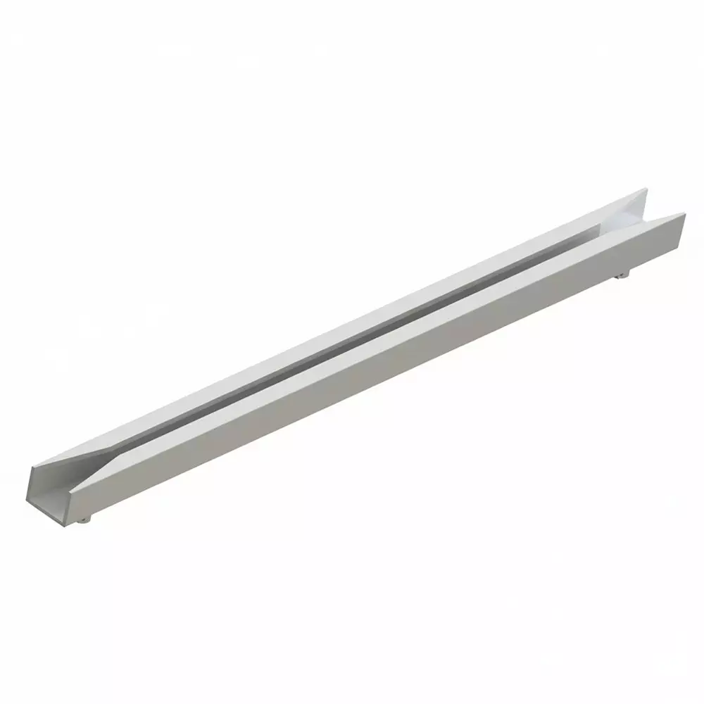 ESSENTRA COMPONENTS Horizontal Card Guide Nylon 215.9 mm Length, RCG-4