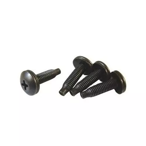 Hammond SCREW Series Rack Screw 19.05 mm Length Black, SCREW1224-25