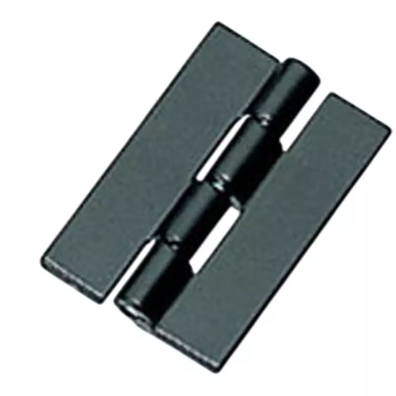 TAKIGEN Hinge (L30 X W20 X T1.5) Stainless Steel Rod (SUS304), BP-106-A-2-Black