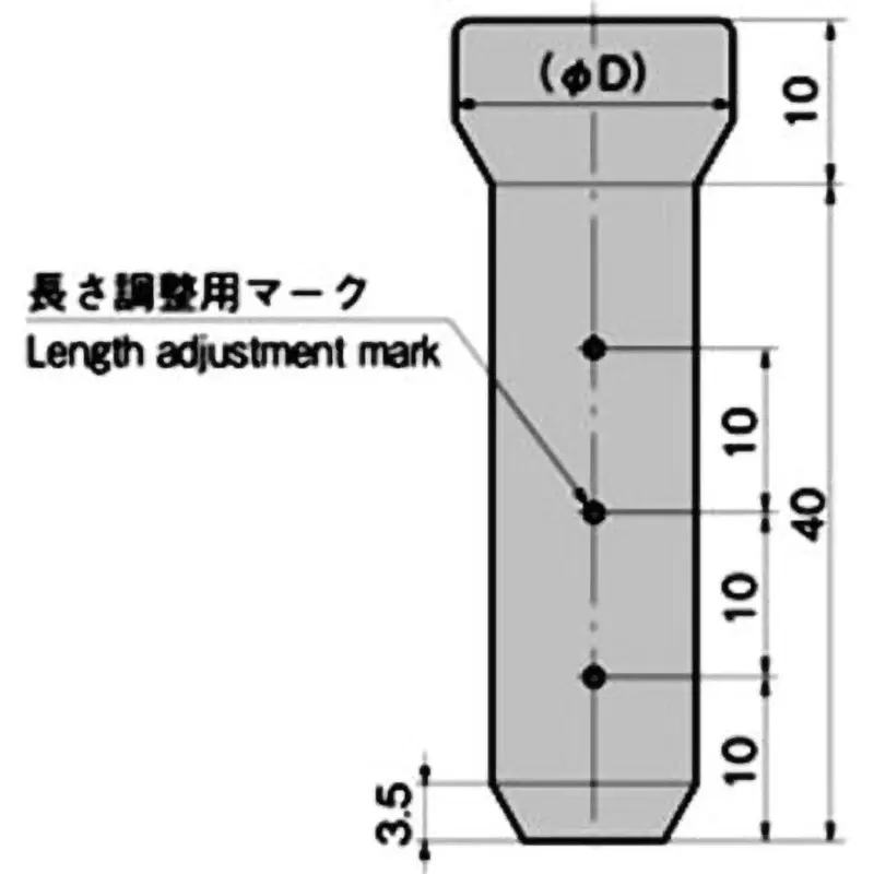 TAKIGEN Masking Rivet Silicone Rubber Ivory, C-30-MR-16