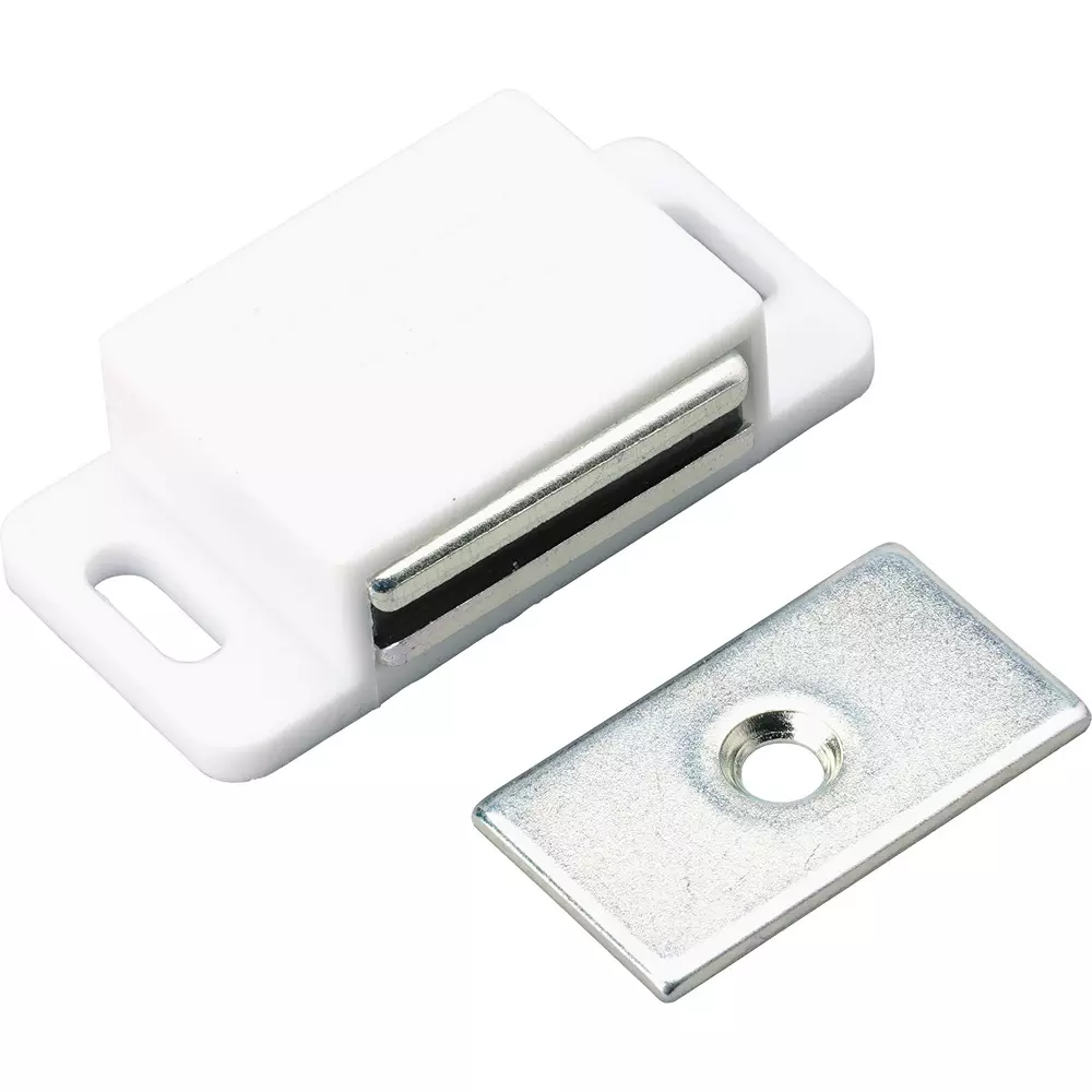 TAKIGEN Magnet Catch White 19 N Attracting Force, C-54-1