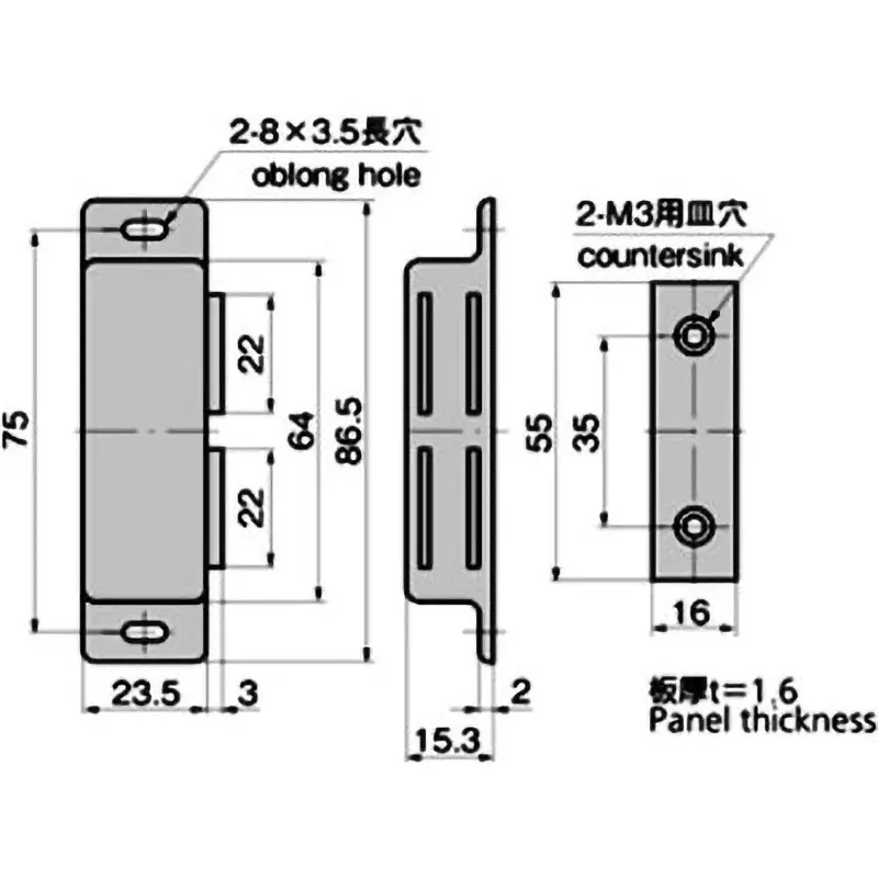 takigen-super-magnet-catch-horizontal-ba-ferrite-anisotropic-c-100-b-1