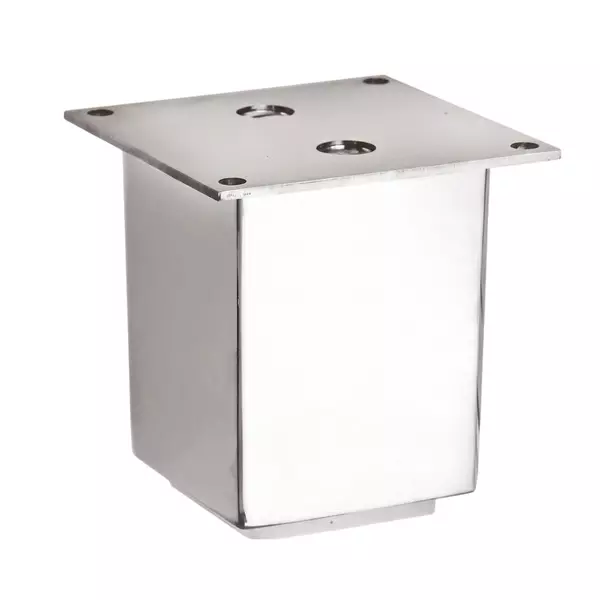 Paras SOLID  Sofa Leg Chrome Plated (C.P) Finish, NO. 84 (Height: 3 - 8 Inch)