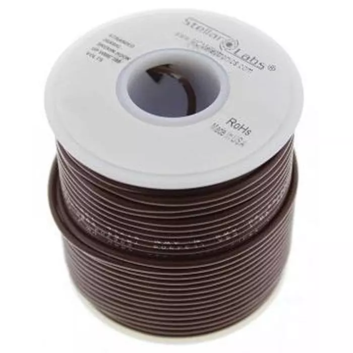 MULTICOMP PRO Hook Up Wire Jacket Material:PVC, 24-15151 (Pack of 100)