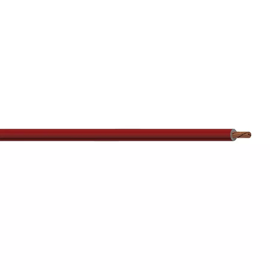 Staubli HOOK-UP WIRE, 14AWG, RED, 5M, 61.7666-999-22 (Pack of 5)
