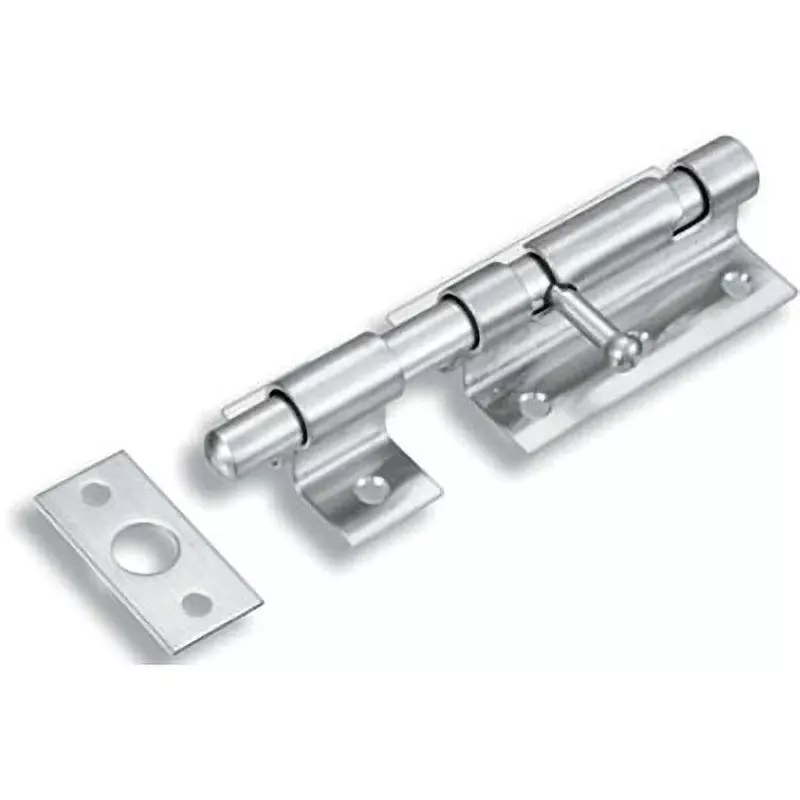 TAKIGEN Stainless Steel Large Round Drop Bolt 15 mm Length, C-1247-3