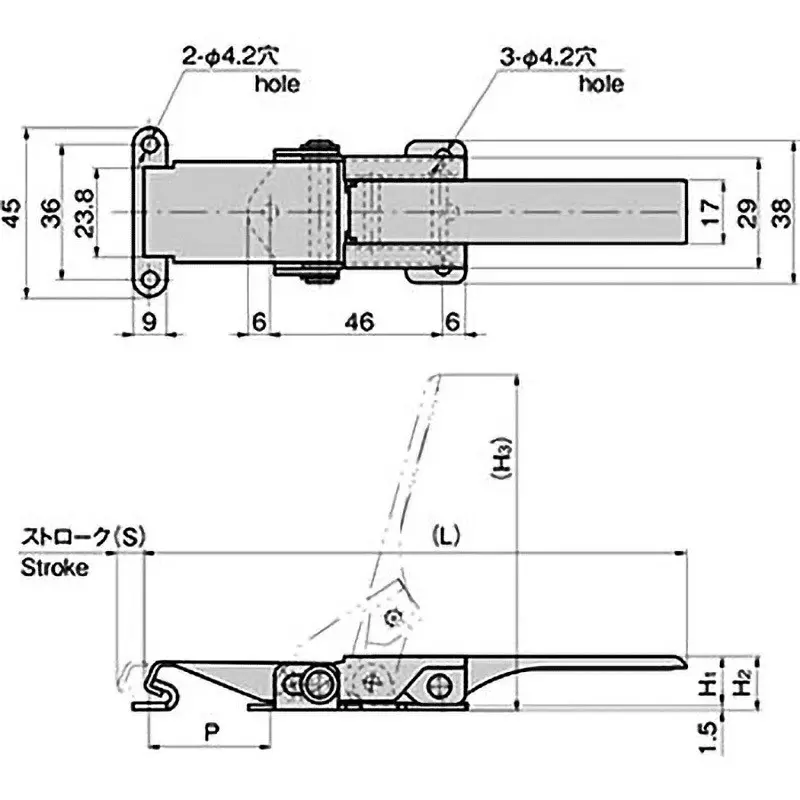 TAKIGEN Stainless Steel Zipper Barrel Polishing, C-1855-A-4