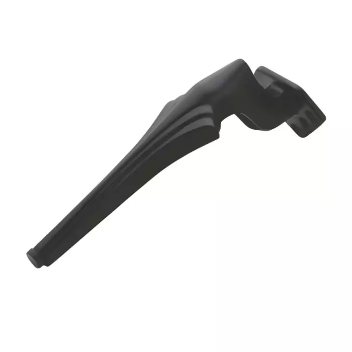 Altitude Sofa Leg Size 8 inch (203.2 mm) Metal Body Matt Black Finish for Setting Proper Height of Furniture, R-93