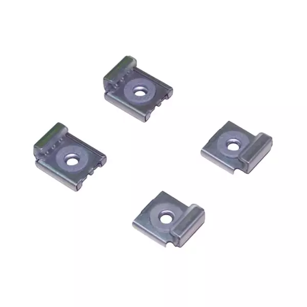 Ebco Mirror Holder SS Finish, Size 8 mm and Stainless Steel 304 Body, MH1 (Set of 4)