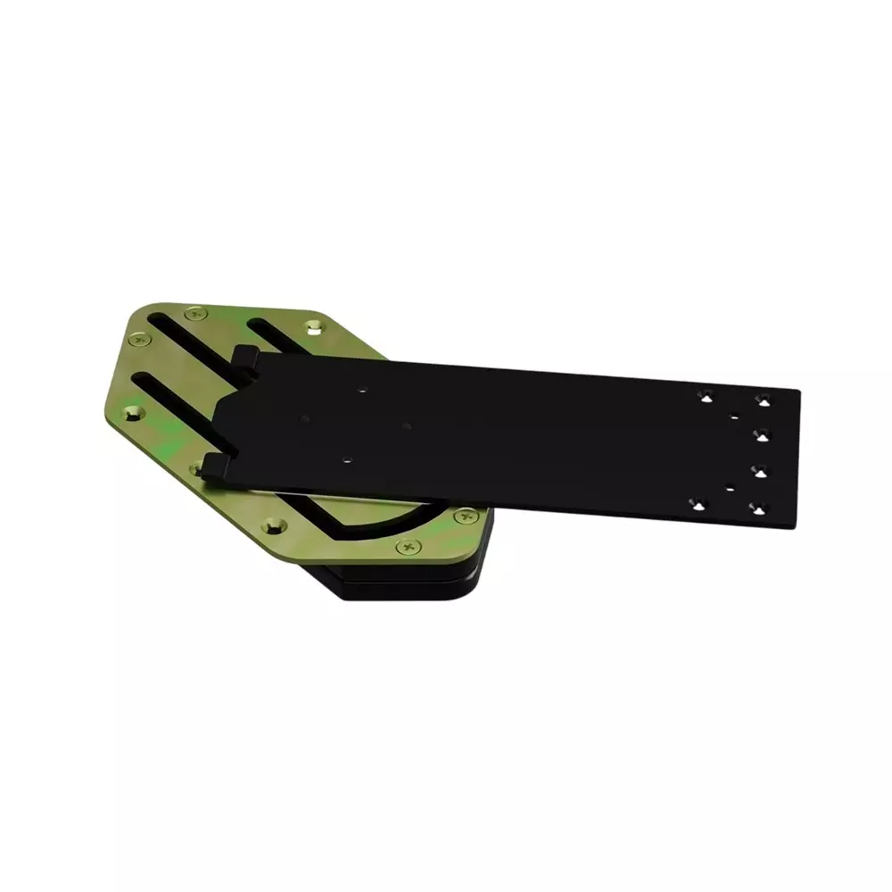 Ebco Rotation Mechanism for Desk Black Finish, Size 465 x 155 x 20 mm for Rotating Desk, RMD