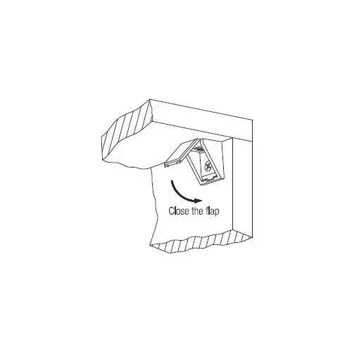 Ebco Right Angle Block Ivory Finish for Joining Cabinets at Right Angles, RA1 (Pack of 50)