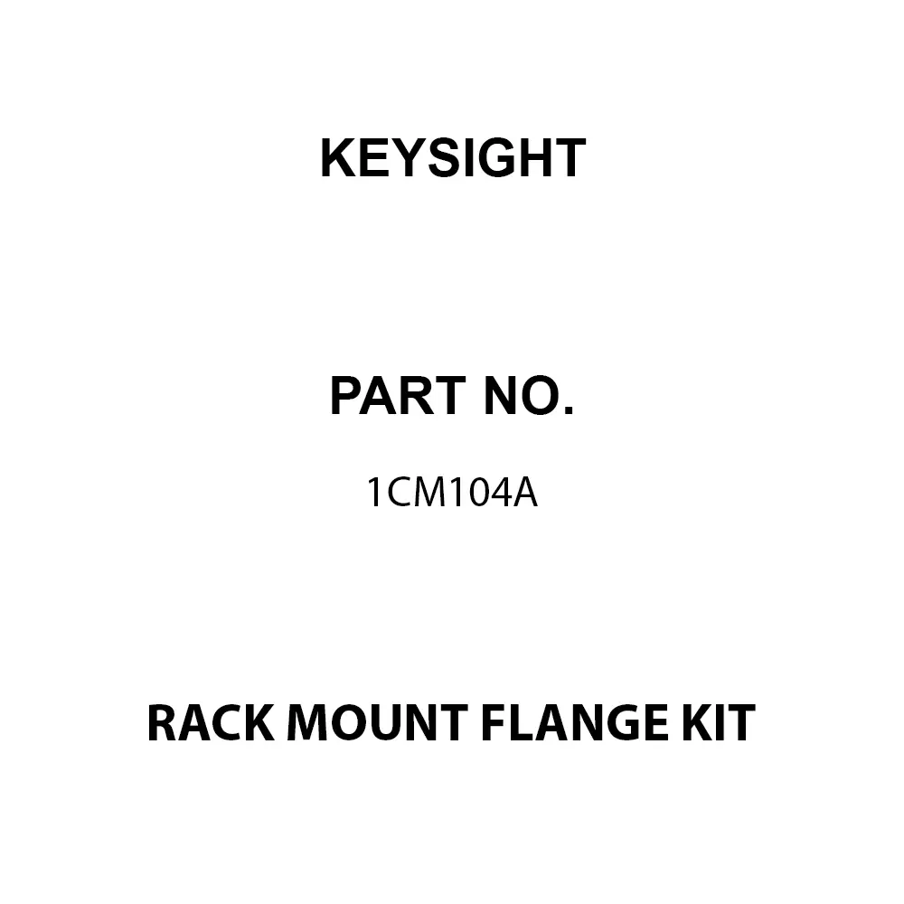KEYSIGHT 6800C Series Rack Mount Flange Kit 425.5 mm Width 132.6 mm Height, 1CM104A