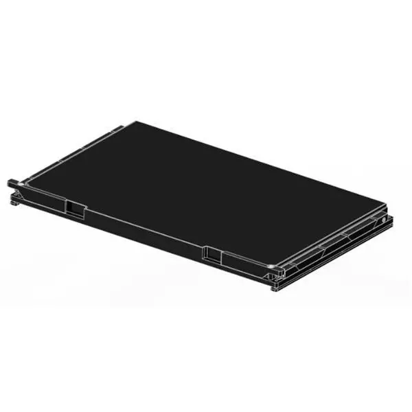 WAKEFIELD THERMAL Heat Frame Assembly Kit Conduction Cool Aluminum Black 228.07 mm Length, VME-HF-6U