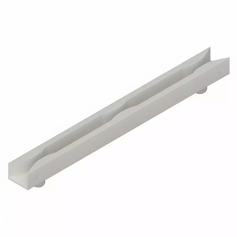 ESSENTRA COMPONENTS Horizontal Card Guide Nylon 63.5 mm Length, RCGH-25