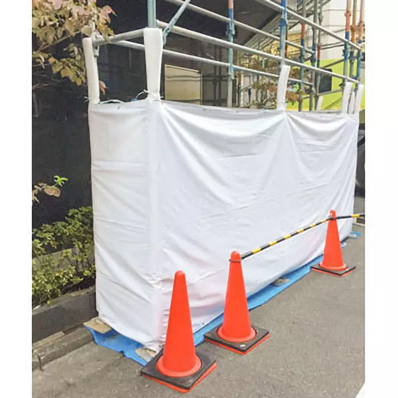 monotaro-flameproof-sheet-white-folding-type-10x10-m-nominal-dimension-10x10