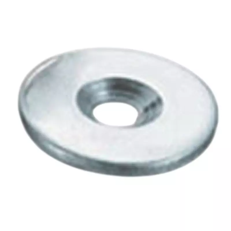 TAKIGEN Small Embedded Magnet Catch Plate Polyacetanol (POM) White, C-935-ST