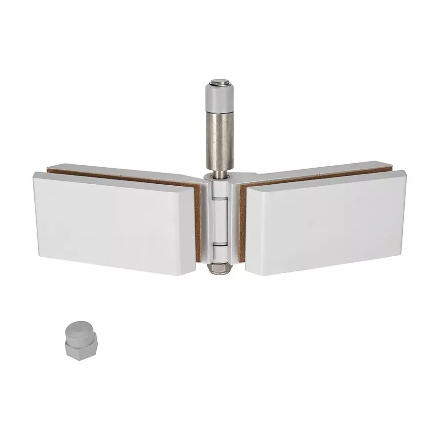 Hafele Central Bottom Guide Double Hinge Aluminium, 943.39.026