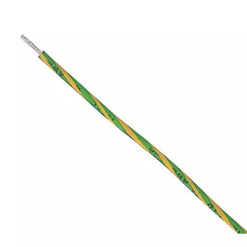 MULTICOMP PRO Hook Up Wire HOOKUP WIRE, PVC/600V/100FT/GREEN/YELLOW, MP011203 (Pack of 100)