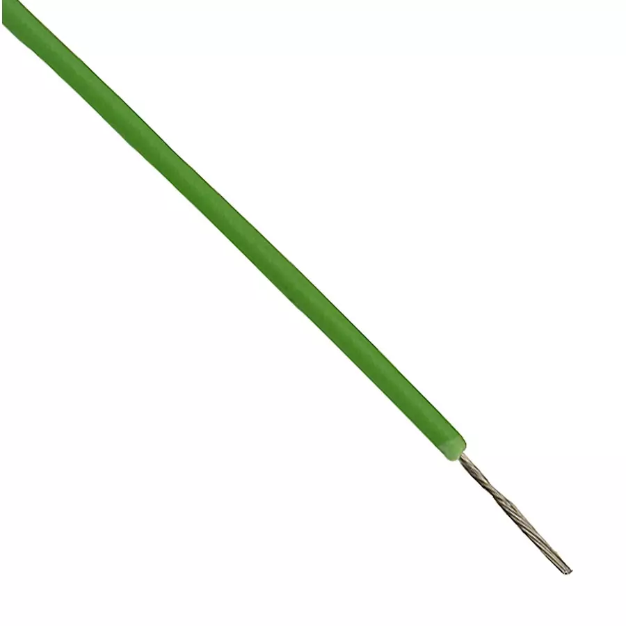 ALPHA WIRE Hook Up Wire WIRE, ECO, 12AWG, GREEN, 304.8M, 6830 GR001