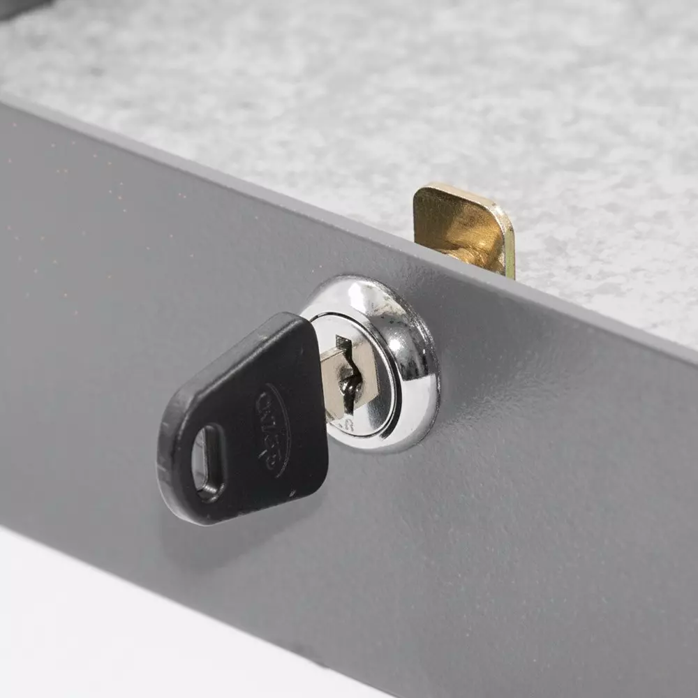 Ebco Single Safe Drawer Mini With Felt Mat Anthracite Finish, Size 360 x 270 x 60 mm, SMD-SM1